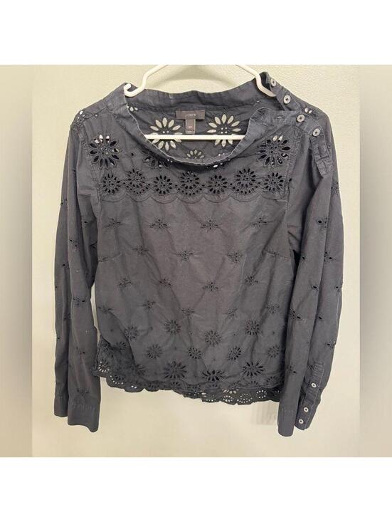 J. Crew Tops - J.Crew Women's Black Blouse